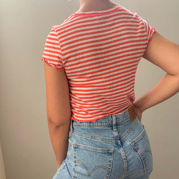 PacSun Stripped Tee - Picture 2 of 2